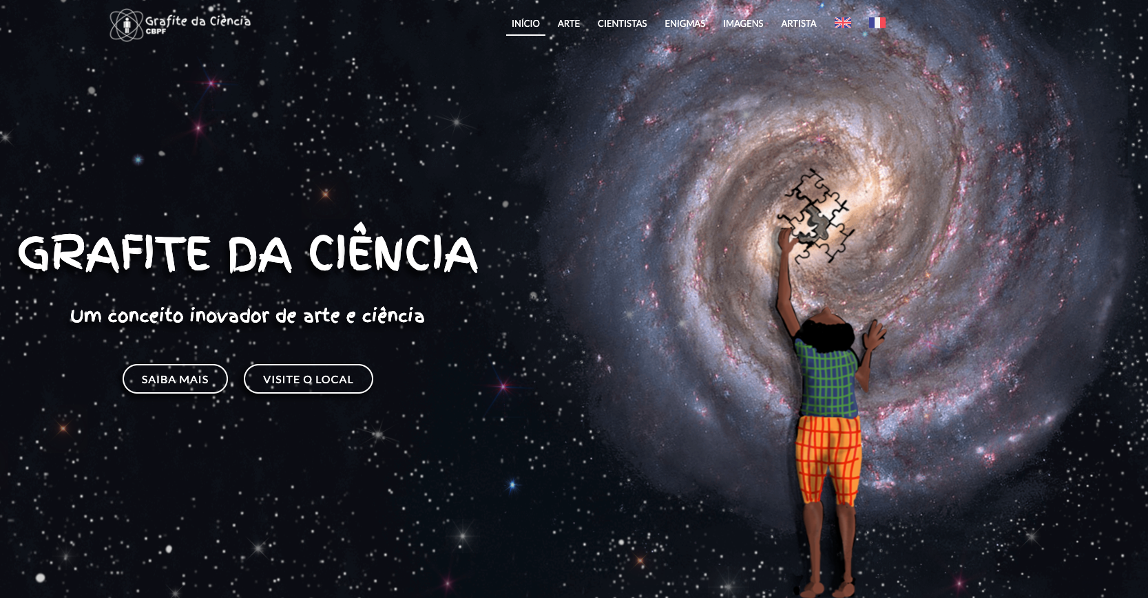 Science Grafiti (in English and Portuguese)