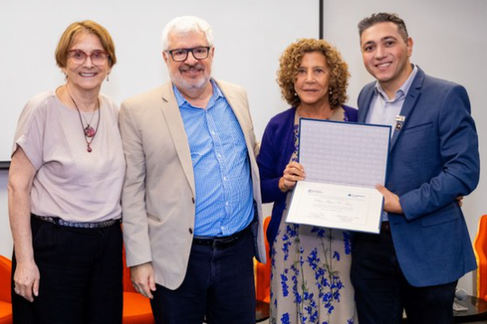 AI Lab / CBPF stands out in Artificial Intelligence with Jacob Palis Award